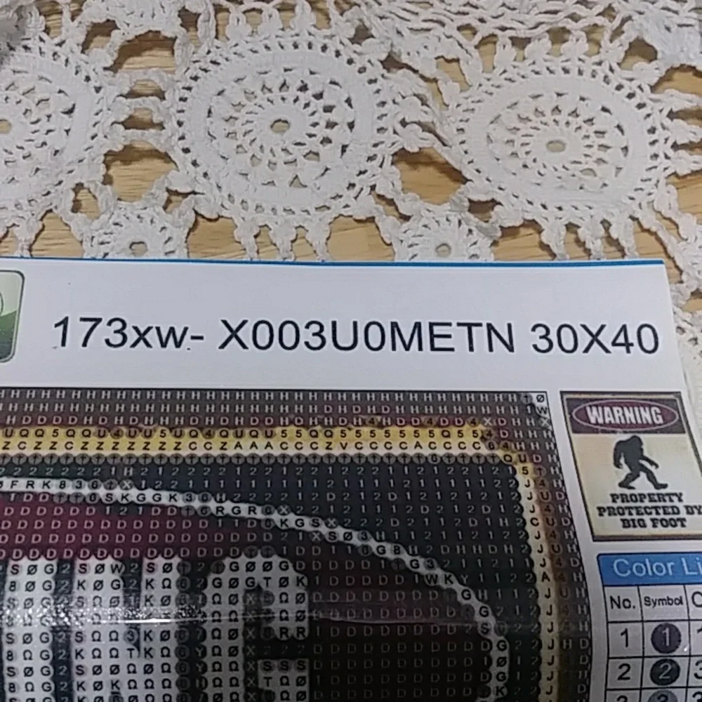 Bigfoot Diamond Painting Kit, new item